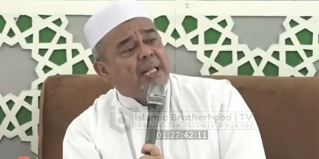Habib Rizieq Bantah FPI Cooling Down: Lagi Nonton Buaya Ribut