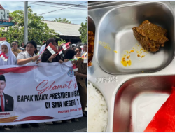 Menu MBG Nabire Mewah Saat Gibran Kunjungi: Rendang hingga Viral di Medsos