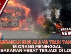 Kecelakaan Maut Bus ALS vs Truk Tangki di Muratara: 16 Tewas, 4 Selamat