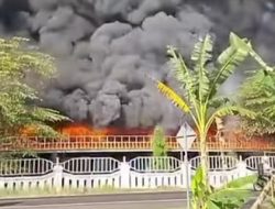 Kebakaran Hebat Hanguskan Ratusan Motor Karyawan Pabrik Ban di Purworejo, Kerugian Capai Ratusan Juta