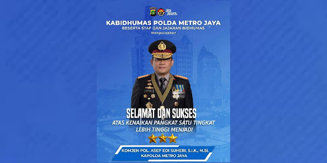 Kapolda Metro Jaya Resmi Naik Pangkat Jadi Komjen Bintang Tiga, Ini Dampaknya