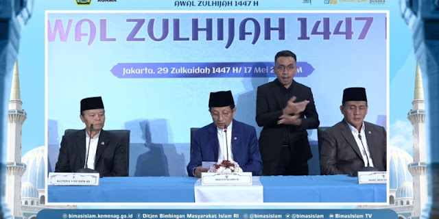Pemerintah Tetapkan Iduladha 2026 Jatuh pada 27 Mei, Ini Hasil Sidang Isbat