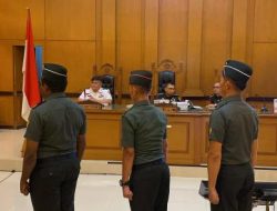TNI AD Diadili: Tuntutan 12 Tahun Penjara untuk Oknum TNI Pembunuh Kacab Bank BUMN
