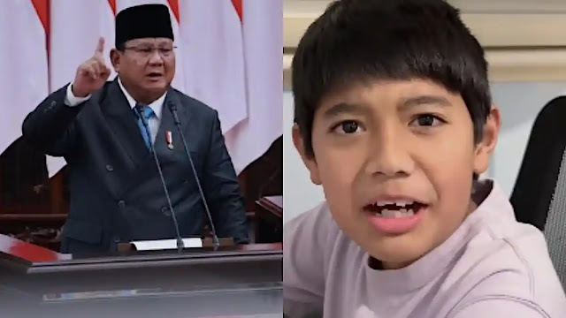 Prabowo Salah Ucap Soal Gaji Guru Viral, Bocah SD Ini Beri Kritik Polos yang Bikin Haru