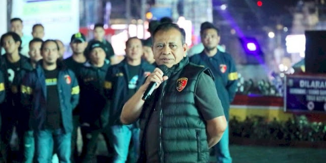 Patroli QR Presisi Polda Lampung: Wakapolda Brigjen Sumarto Pimpin Langsung Pengamanan Malam Hari di Bandar Lampung
