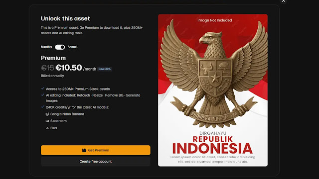 BRIN Kena Mental! Desain Garuda Pancasila Salah Bulu Ternyata Hasil Comotan dari Situs Template Premium