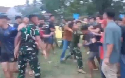 Viral! Oknum TNI Bentrok dengan Warga di Bendungan Way Rarem Lampung Utara, Begini Kronologi Lengkapnya