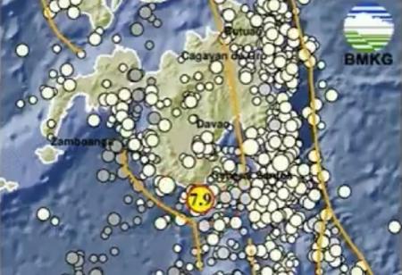 Gempa M 7,9 Guncang Sangihe Sulut, BMKG Imbau Waspada Tsunami