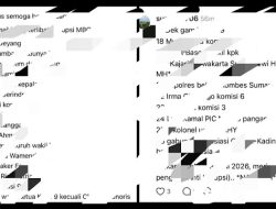 Isi Chat Sony Sonjaya Terbongkar: 26 Nama Tokoh Besar Diduga Terlibat Korupsi Makan Bergizi Gratis (MBG)
