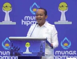 Menteri ESDM Bahlil Minta Izin Panggil Presiden Prabowo Kakanda di Munas HIPMI