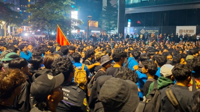 Polda Metro Jaya Tangkap 2 Orang Bawa Bom Molotov Saat Aksi Mahasiswa di Dukuh Atas