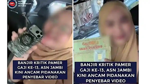 4 ASN Jambi Viral Pamer Gaji ke-13 untuk Beli iPhone 17 Pro Max dan Emas, Sekda Murka