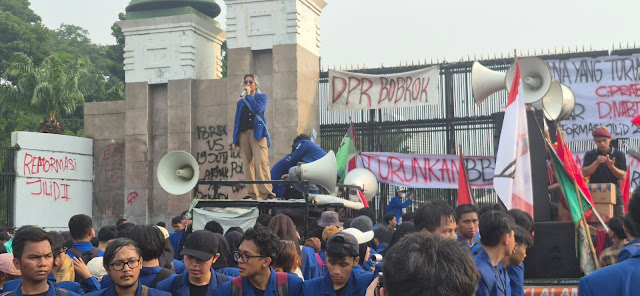 BEM SI Tolak Kenaikan Pertamax: Suara Rakyat Bukan Antek Asing