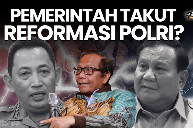 Mahfud MD Sebut Pemerintah Takut dan Tak Serius Reformasi Polri, Rekomendasi Berakhir di Tong Sampah