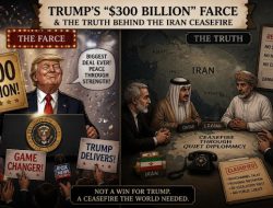 Trump Bohongi Dunia Soal Gencatan Senjata Iran: Bocoran MoU USD 300 Miliar Bantah Klaimnya