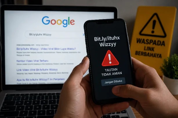 Waspada Link Bit.ly/ituhx Wizzyy Viral: Klaim Video, Fakta, dan Bahaya Phishing yang Mengintai