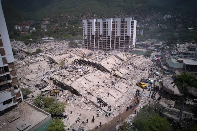Gempa Kembar Magnitudo Besar di Venezuela Tewaskan 920 Orang, 50.000 Lebih Masih Hilang