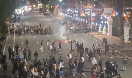 Polrestabes Surabaya Tetapkan 4 Tersangka Demo Ricuh Grahadi, 6 Pendemo Positif Narkoba