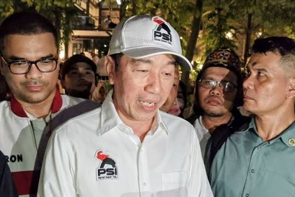 Safari Politik Jokowi di Lampung Dinilai Gagal Dongkrak Elektoral PSI untuk Lolos ke Senayan