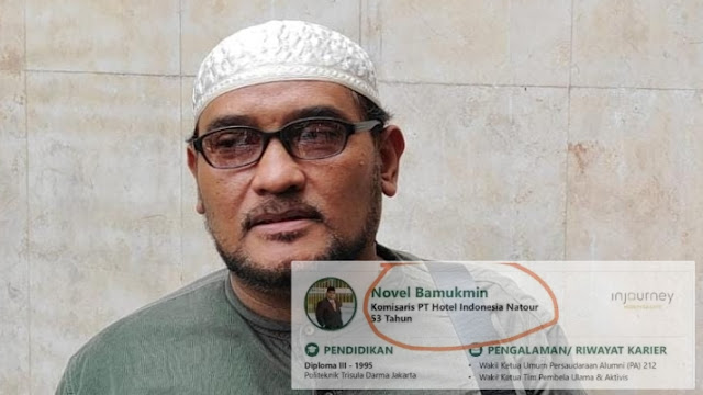Novel Bamukmin Jadi Komisaris PT Hotel Indonesia Natour? Ini Fakta dan Rekam Jejaknya