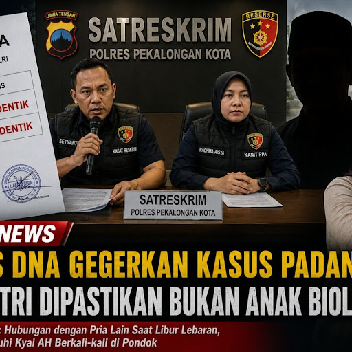 Hasil Tes DNA Bayi Santriwati Pekalongan: Bukan Anak Pengasuh Padepokan