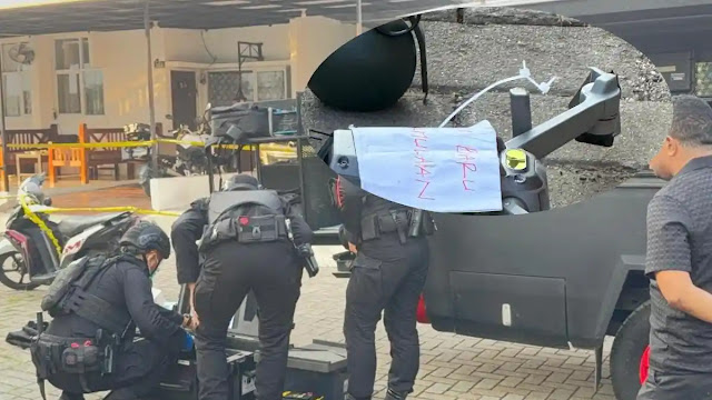 Pengacara Depok Diteror Drone Bawa Granat Replika dan Pesan Ancaman, Polisi Turun Tangan
