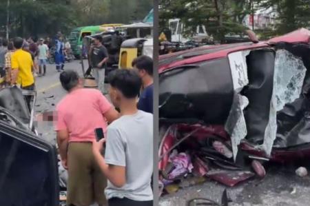 Kecelakaan Beruntun di Sibolangit: Jalur Medan-Berastagi Macet Total, Satu Korban Jiwa