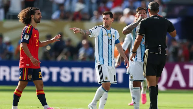 Argentina Dihujat Usai Messi Minta Kartu Merah Cucurella di Final Piala Dunia 2026