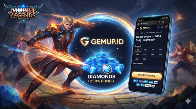 Cara Top Up Mobile Legends di GemUp.id: Panduan Cepat, Aman, dan Praktis untuk Beli Diamond