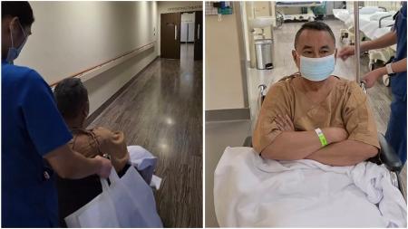 Hotman Paris Saraf Kejepit L4 L5, Operasi di Singapura dan Komplikasi Pasca Operasi