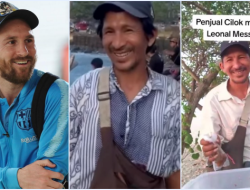 Pedagang Cilok Mirip Lionel Messi Viral di Media Sosial, Warganet Heboh