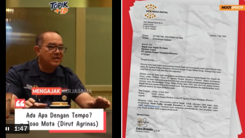 Kontroversi Tempo Media Group: Tawaran Advertorial Agrinas di Tengah Pemberitaan Kritis Viral