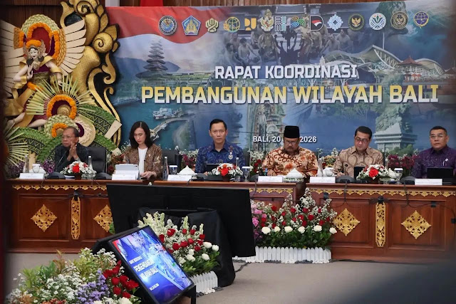 AHY Pimpin Rapat Strategis: Konsep Satu Pulau Satu Tata Kelola untuk Percepatan Pembangunan Infrastruktur dan Penataan Ruang Bali