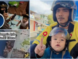 Viral Ayah Tunggal Pantau Anak Lewat CCTV Sambil Ngojol, Kisah Haru Perjuangan Cari Nafkah