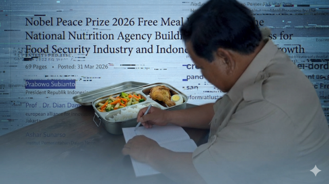 Paper Nobel Perdamaian 2026: Program Makan Bergizi Gratis dan Nama Prabowo Subianto