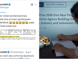 Kontroversi Makalah Nobel Perdamaian Prabowo: Jejak Prompt AI 93% dan Pencatutan Nama Terungkap