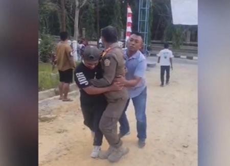 Kasatpol PP Sultra Baku Hantam dengan Anggota Gegara Turnamen Bulu Tangkis HUT RI, Berujung Laporan Polisi
