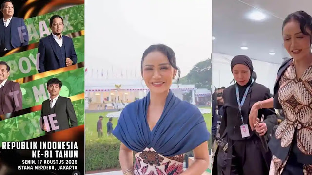 Daftar Artis HUT ke-81 RI di Istana Negara: Wali, Kris Dayanti hingga Duet Bareng Amora Lemos
