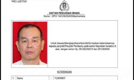 Polri Buronkan Yuwanky Pemilik Planet Batam ke DPO, Diduga Kabur ke Singapura dan Terkait Jaringan Narkoba