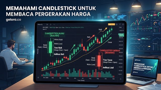 Cara Membaca Candlestick untuk Pemula: Panduan Lengkap Pola Dasar, Reversal, dan Strategi Konfirmasi agar Trading Lebih Akurat